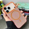 3IN1 Glitter Claer Phone Case For iPhone 17 Pro Max Air 15 14 Plus 11 12 13 16 Pro For Magsafe Wireless Charging Protector Cover