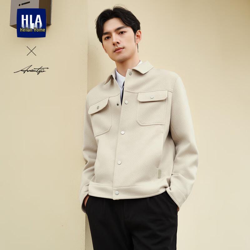 

HLA Men s Lapel Casual Business Jacket 3XL