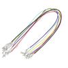 20pcs/lot Waxed Cord Lobster Clasps Necklace Diameter 1.5mm Black Red Korean Waxed Rope Thread For Jewelry Making Length 45cm