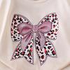 Girls' Simple Set Summer Children's Casual Round-neck Loose T-Shirt + Flared Pants Set