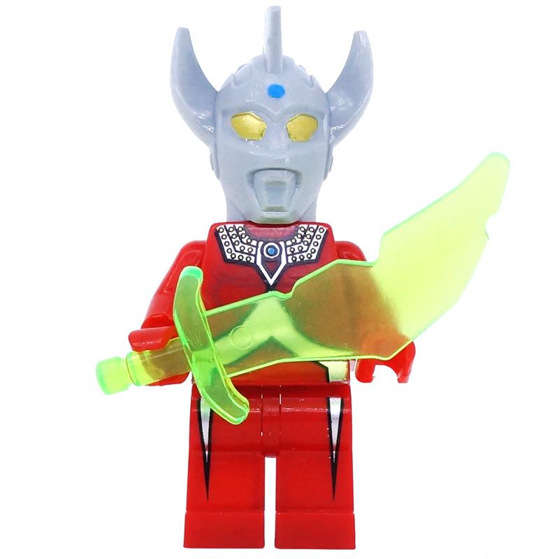 Figurine Blocuri de Construcție Set Păpuși Asamblare Particule Mici Cu Geantă Arme