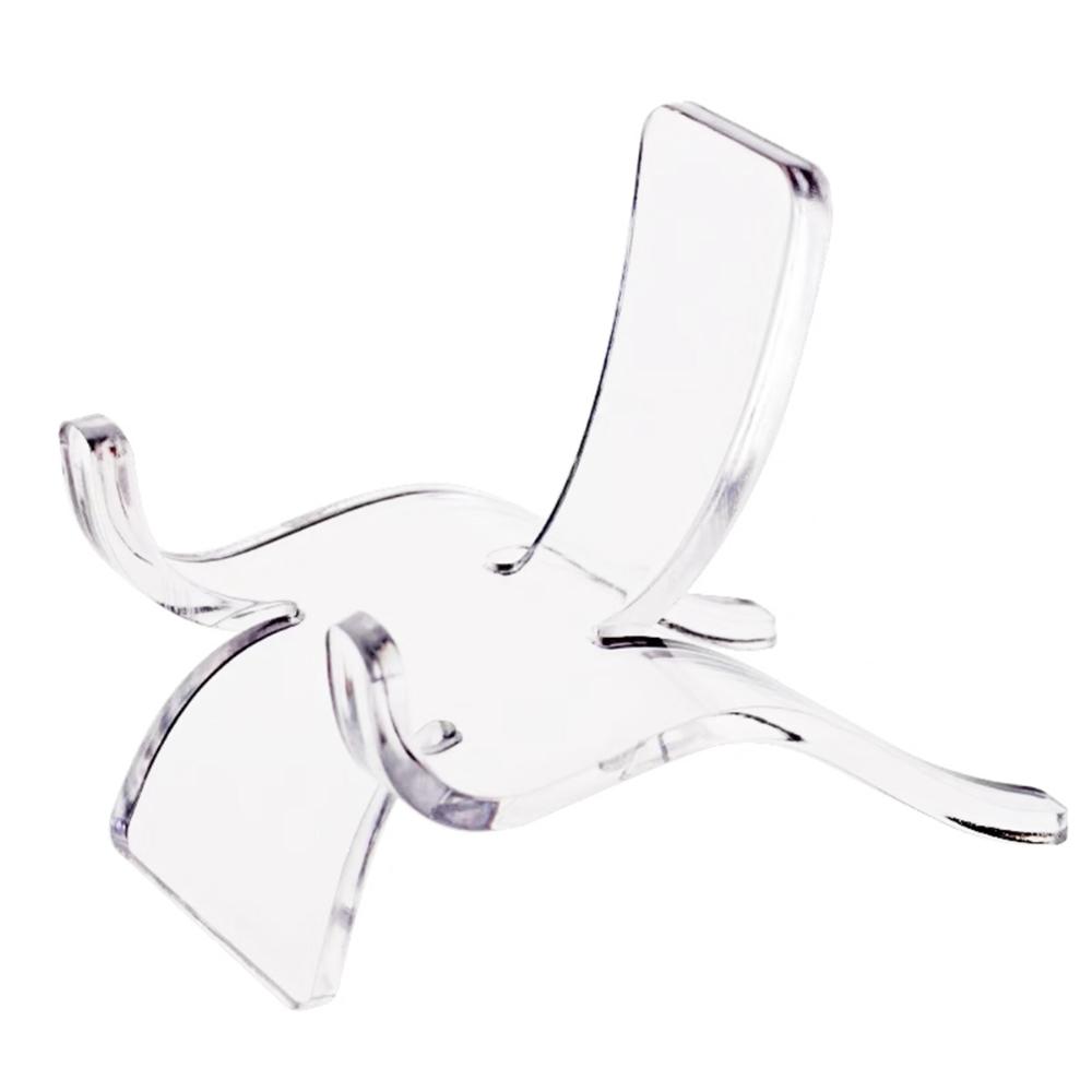 Rock Coral Acrylic Small Collectibles Geodes Mineral Stand Supporting Base Display Holder Easel