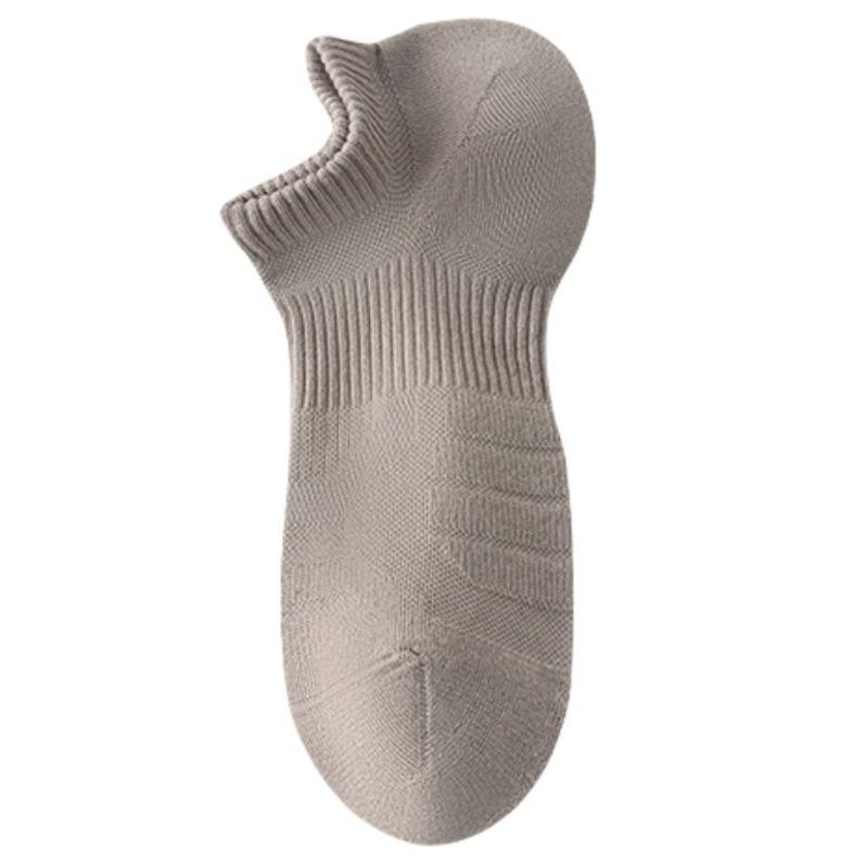 Short Socks for Men's Summer Sports, Loop Boat Socks, Anti-odor and Anti-pilling, Boneless Socks, Mesh, Breathable and Sweat-absorbing Running Socks