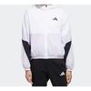 (WMNS) Adidas Wb Color Hooded Zipper Tatting Jacket White Women's FM9322