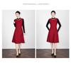High-End Diamond Sequin Tweed A-line Vest Dress In Little Coco Style
