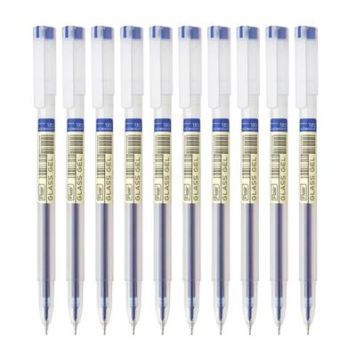 Flair Glass Gel Ball Pen 0.6mm Tip, Blue Ink, Pack of 1 X  30 for Smooth Writing At School & Office