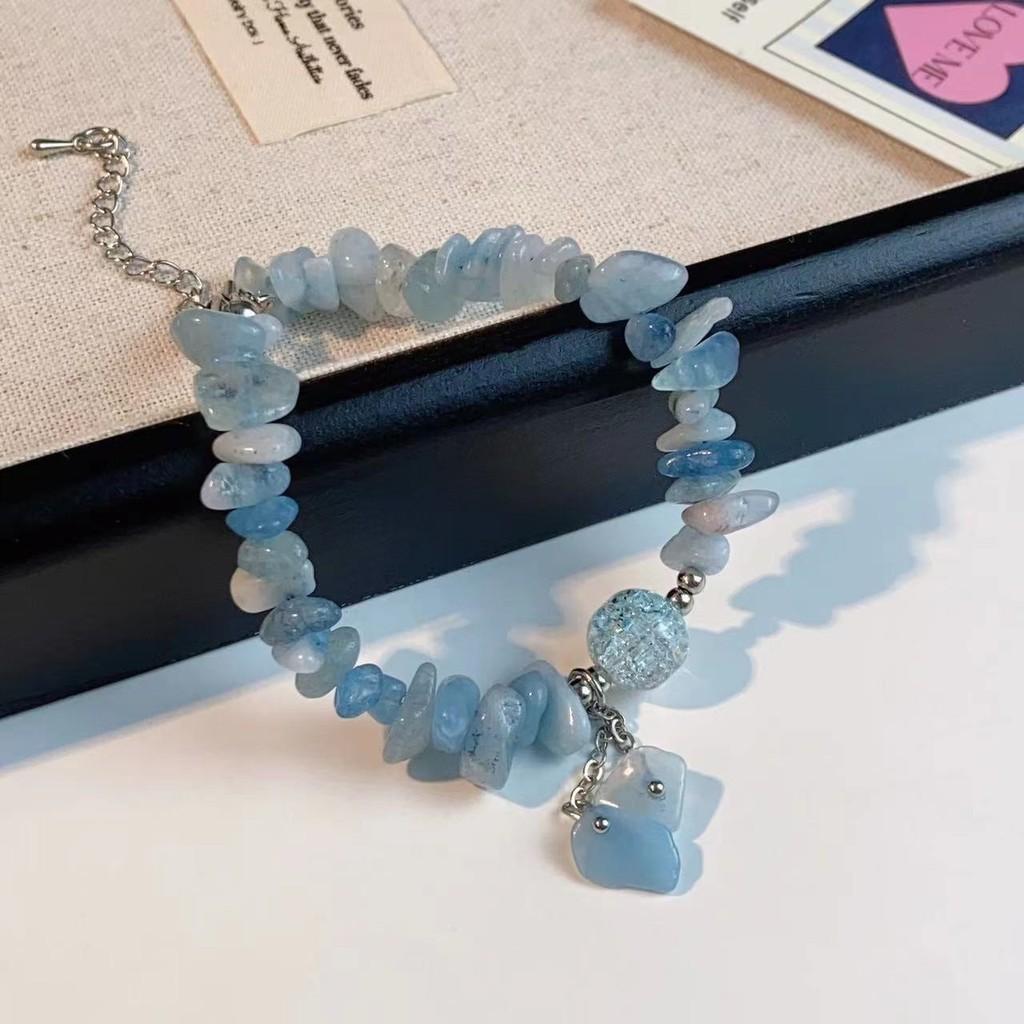 Chinese Retroinspired Style Alloy Bracelet For Women With Beads Geometric