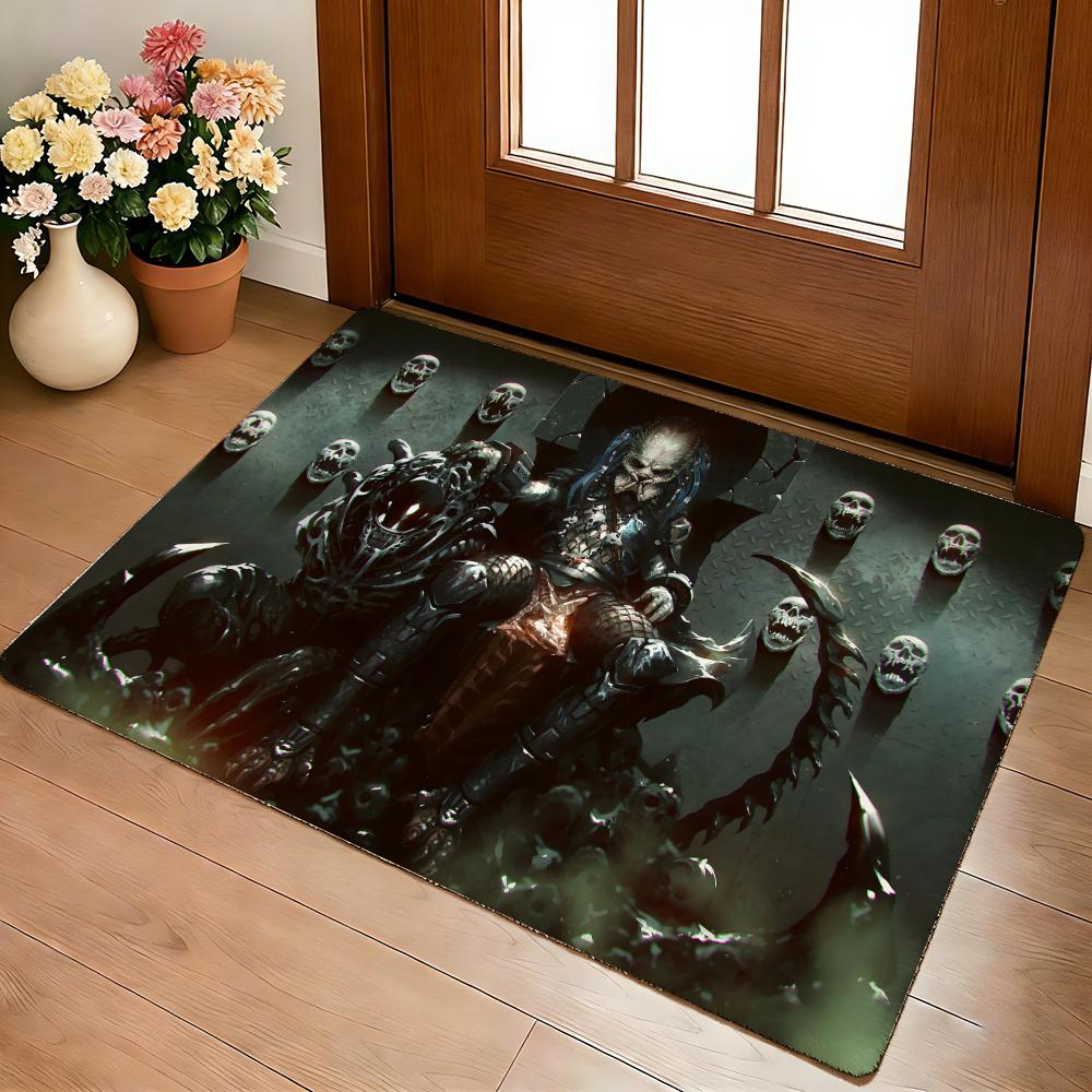 The Predator Classic Movie Floor Mat Cozy Flannel Soft Thick Non-Slip Mat For Living Room Bedroom Kitchen Decor Rugs