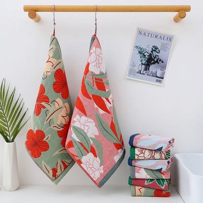 4 Layer Cotton Gauze Large Hand Towel Quick Dry Tea Towel Kitchen Towel Home Restaurant