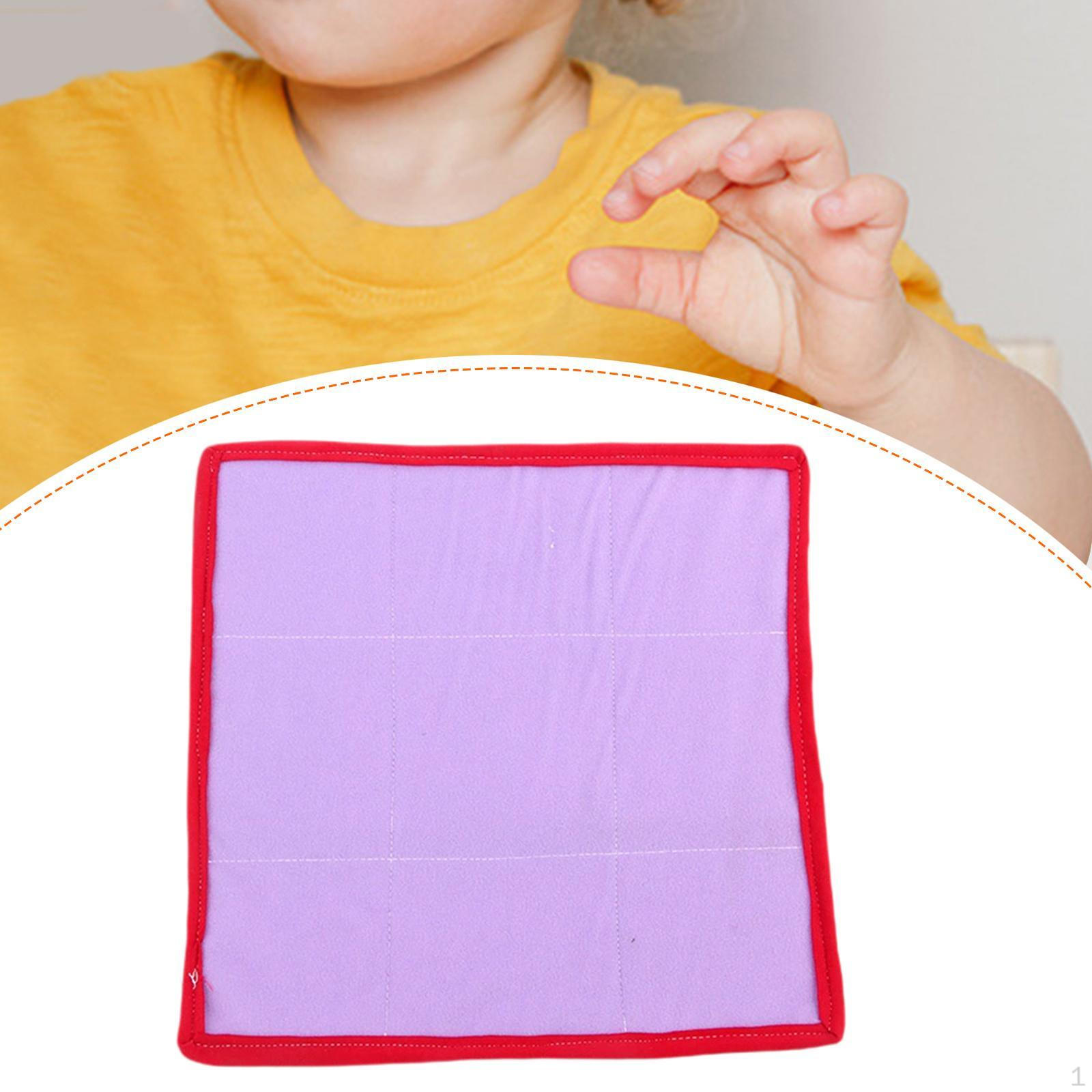 

Развивающая доска Аксессуар Одеяло DIY Деталь Активность для Мальчиков Девочек Детей фиолетовый