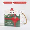 3D Christmas Eve Apple Box - Cartoon Transparent Gift Packaging
