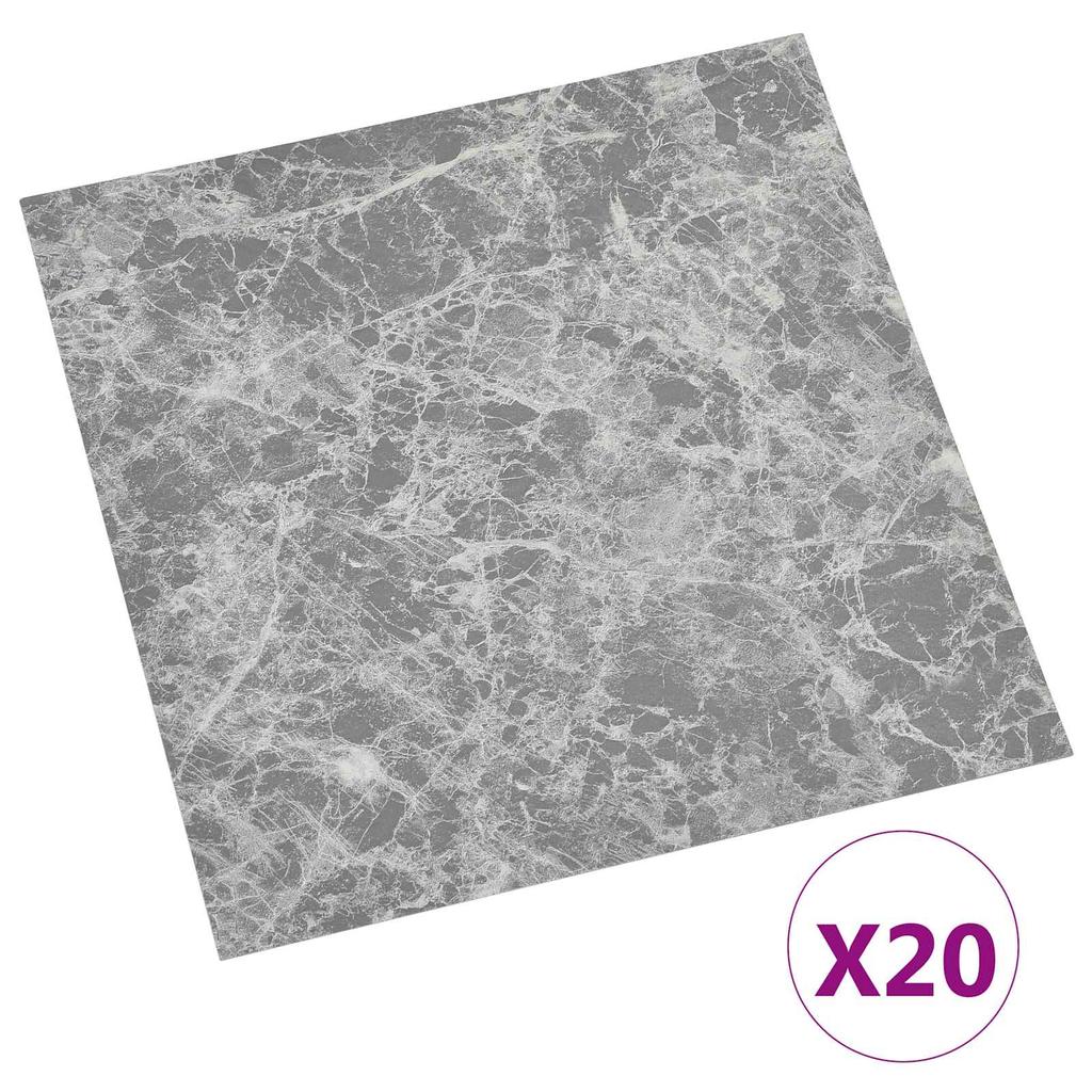 Self Adhesive Floor Planks 30.5 X 30.5 Cm 20 Pcs PVC