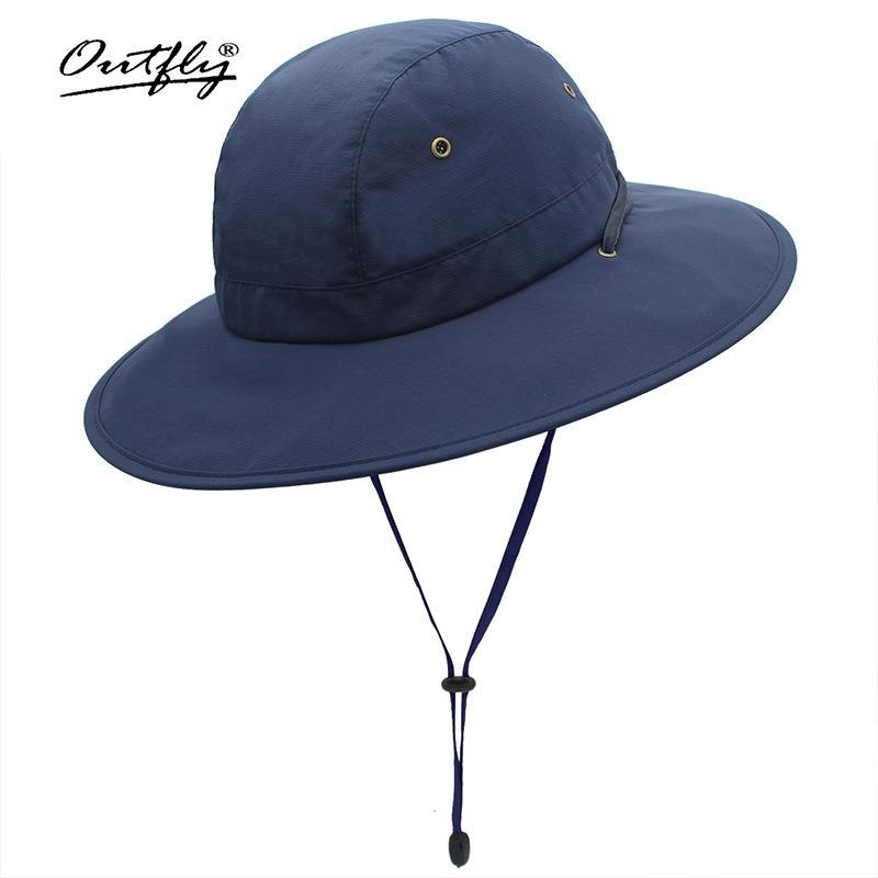 Summer Outdoor Sun Protection Fishing Hat Anti-splashing Surf Big Brim Sun Hat Bucket Hat