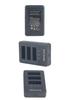 SJCAM SJ7 Star Triple USB Battery Charger for Sports Camera Accessories