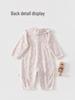 Spring Baby Jumpsuit: Stylish Infant & Toddler Outerwear, Princess Bodysuit Romper for Spring and Autumn