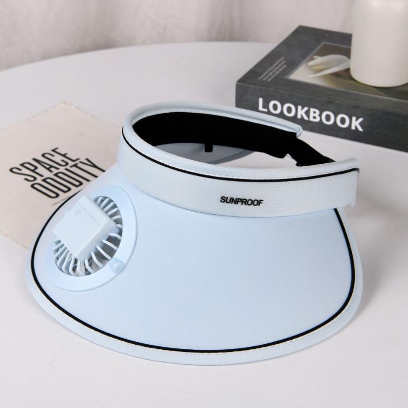 

Летняя шляпа с вентилятором и сильным ветром, женская шляпа с зарядкой, мужская, детская, для путешествий на открытом воздухе, солнцезащитная, от солнца, с большими полями, с открытым верхом Adjustable
