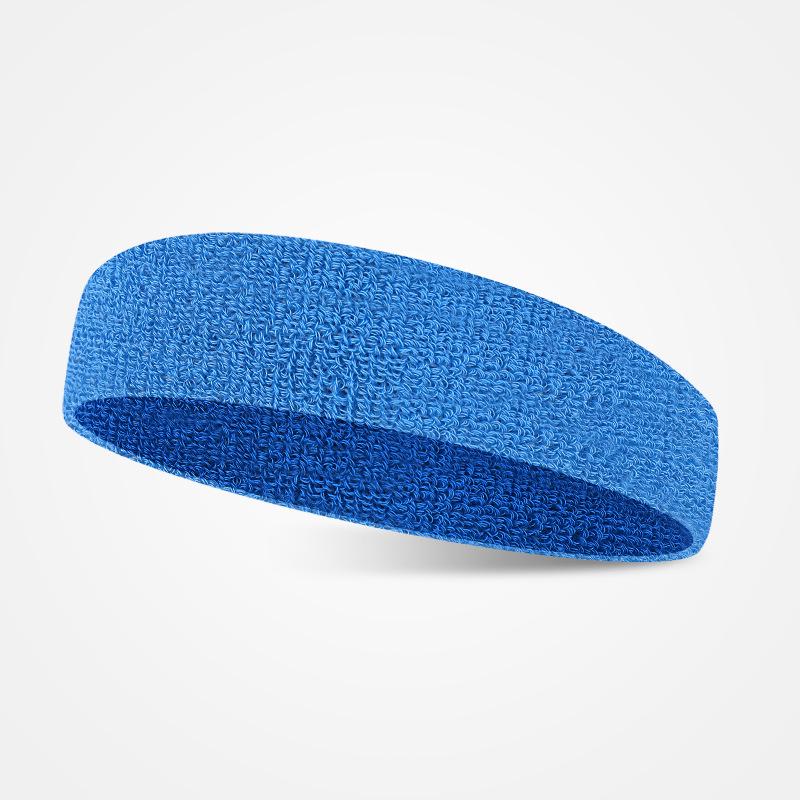 Customizable Logo Sport Sweatband: Embroidered Headband for Men and Women, Ideal for Fitness, Running, and Fashion.