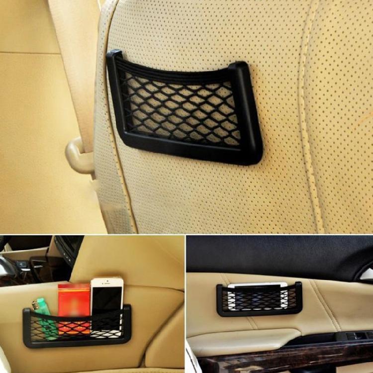 Elastic Storage Pocket Net Holder for Purse Bag Phone Change Universal Fit