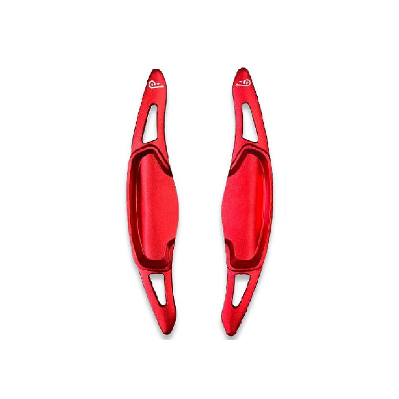 For KIA EV6 -2024 Aluminum Alloy Silver Steering Wheel Paddle Shifter Gear Shift Extension Interior Accessories