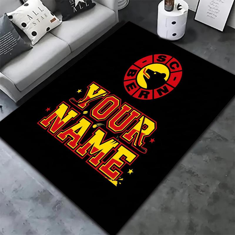 Sc Bern Custom Name Carpet Rug For Living Room Bedroom Home Sofa Decoration Kids Play Nonslip Floor Mat