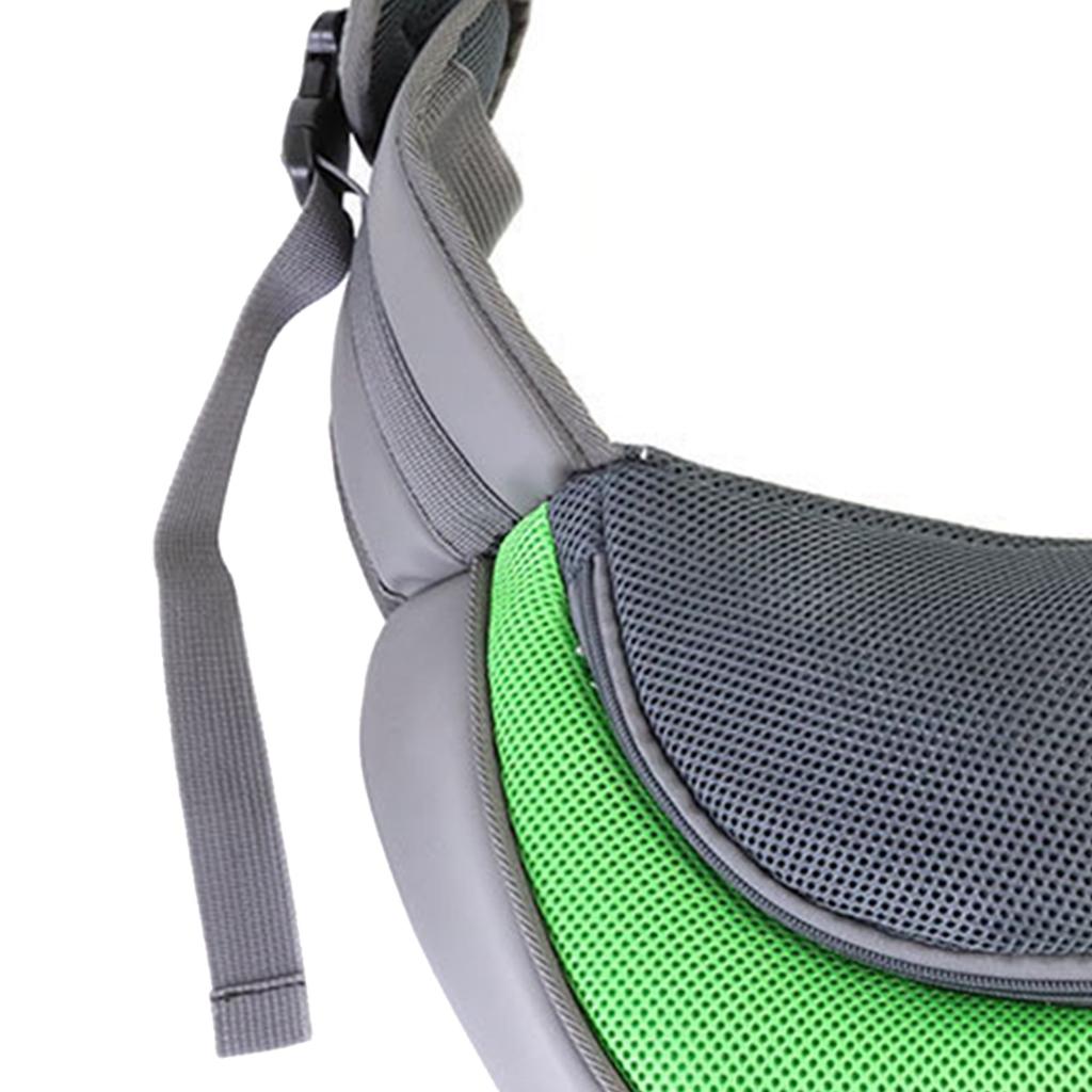 Pet Chest Bag Front Pocket Sling Carrier Single Shoulder Breathable Mesh Pet Carrying Pouch for Small Dogs Cats