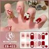[New Arrival] CS Series 14-Finger Christmas Style Nail Stickers, Cute Fun Multi-Color Optional Whitening Temperament