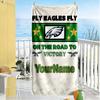 Philadelphia Eagles Customize Text Beach Towel Soft Durable Quickdry Suitable For Sports Travel Swimming Yoga Bathroom Beach And Pool