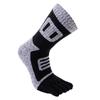 10 Pairs: Men's Five-Toe Cotton Socks - Autumn/Winter, Thick Warm Terry, Breathable, Towel Bottom, Split-Toe Design with Free Shipping.