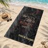 A.S Roma Custom Name Beach Towels Also Serve As Bath Towels Summer Essential a Musthave for the Outdoors the Beach and the Pool