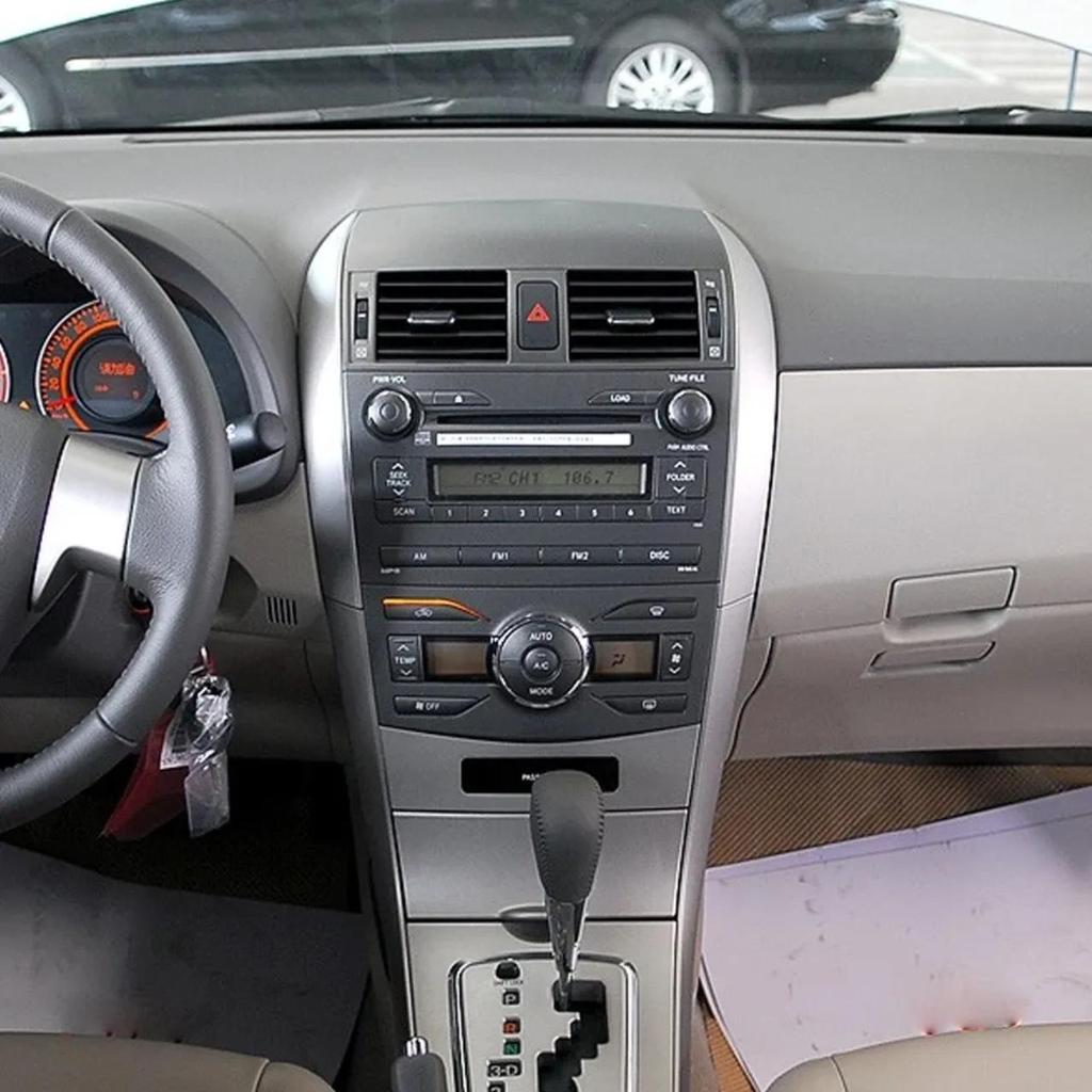 Corolla 07-13 Model Air Vent with Clock Version Center Console Vent Assembly