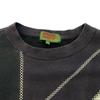 KENZO GOLF 90s Made in Japan Old Logo embroidery Long sleeve Openwork knitting sweat Men's Used