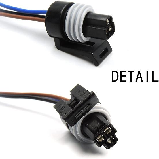 HiSport Oil Pressure Sensor Connector Pigtail LS1 LS6 LS4 LSX V8 Sender Sending Unit, 5C3Z-12224-A, 1832022C92