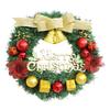 30cm Artificial Christmas Wreath - Holiday Decoration for Window, Door, or Shopping Mall Display.