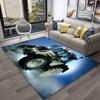 3D Retro Auto Traktor LKW Serie Teppich für Zuhause Wohnzimmer Schlafzimmer Sofa Fußmatte Dekor, Kinderzimmer Teppich Rutschfeste Bodenmatte
