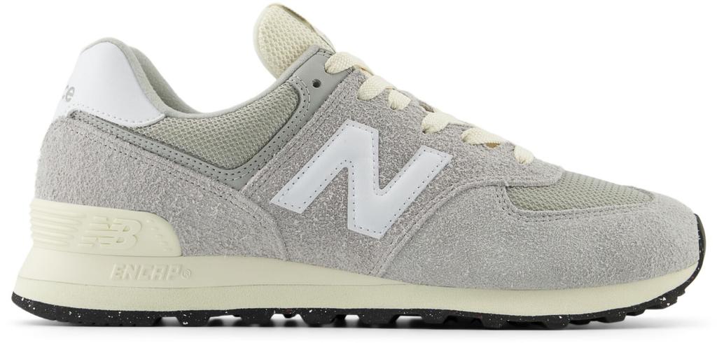 Кроссовки New Balance 574 Unisex бетонные с белым и ангорой
