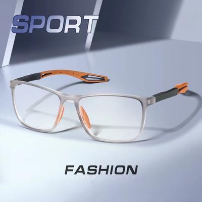 Vintage TR90 Reading Glasses Men Women Retro HD Lens Classic Square Anti Blue Light Sports Eyewear Eye Protection
