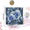 DIY Diamond Painting Blue Flowers Cross Stitch Kit Mosaic Art Diamond Painting Full Circle/Square Diamond Home Decoration