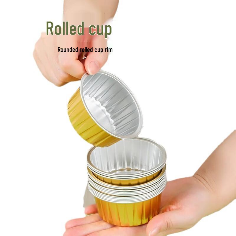 Disposable Round Aluminum Foil Baking Bowls with Lids
