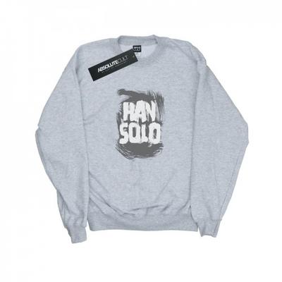 Mens Han Solo Text Sweatshirt