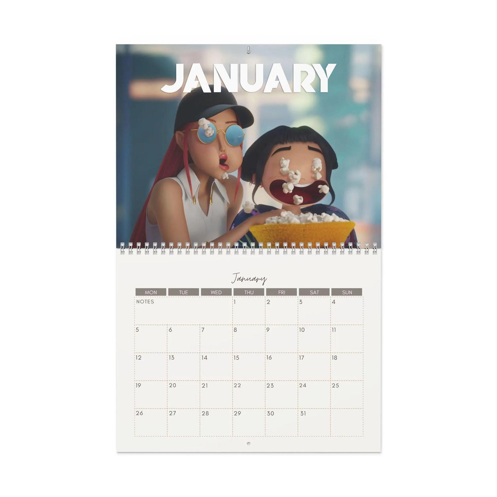 

Devilman Calendar | Saja Boys | KDH | Huntrix |Gifts | Holiday Gifts One Size