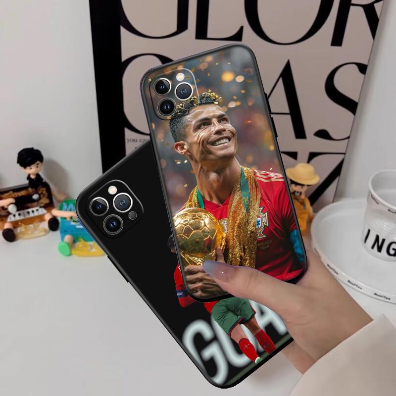 C-Cr7 New High-End Shell Phone Case for iPhone SE X XS XR 16E 17 11 Pro Max 8 7 6 6s Plus