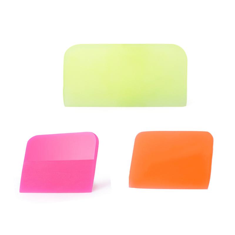 Cleaning Squeegee Tool Multi-functional Use Soft Rubber Squeegee Car Film Card Window Squeegee Sticker Wiper Styling