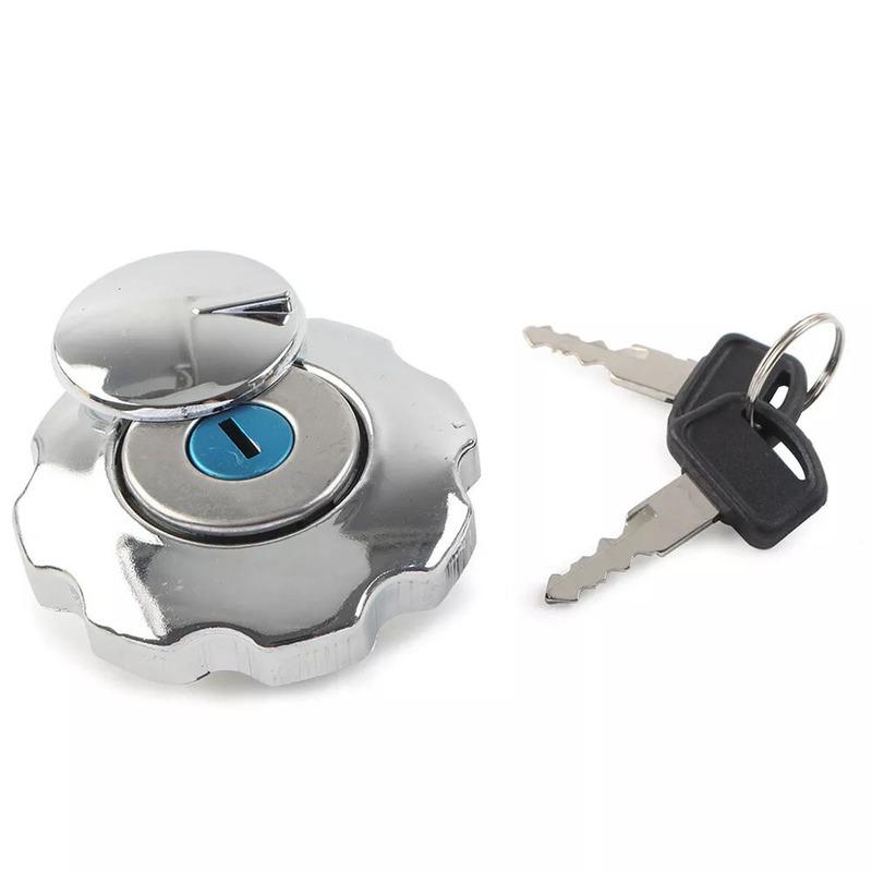 For Motorcycles For ATV Aluminum Fuel Tank Cover Motorcycle Accessory Silver Precisely Designed Aluminum Material