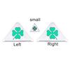  1/3pcs Green Four-leaf Clover Logo Sticker For Alfa Romeo 156 166 159 Giulietta Stelvio Car Side Fender Badge Trunk Emblem Decalqwe5