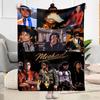 Elvis Presley Performance Blanket Warmthful Decor Suitable for Livingroom Office Bed for All Seasons Digital Print