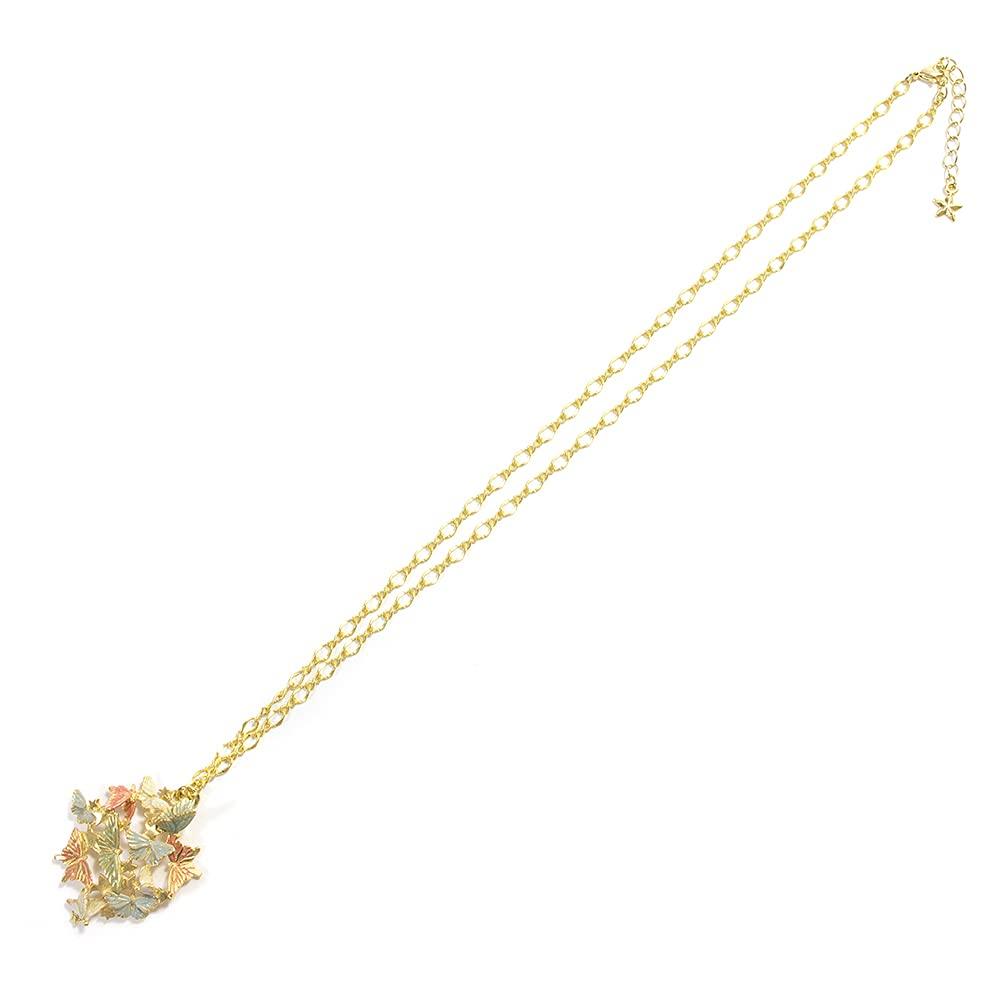 [Palnart Poc] Palnart Poc Dream of Butterflies Necklace  Accessories for Women, Bluff Superior, Adult, Gift, Present, Birthday, Cute, Motif, Stylish,
