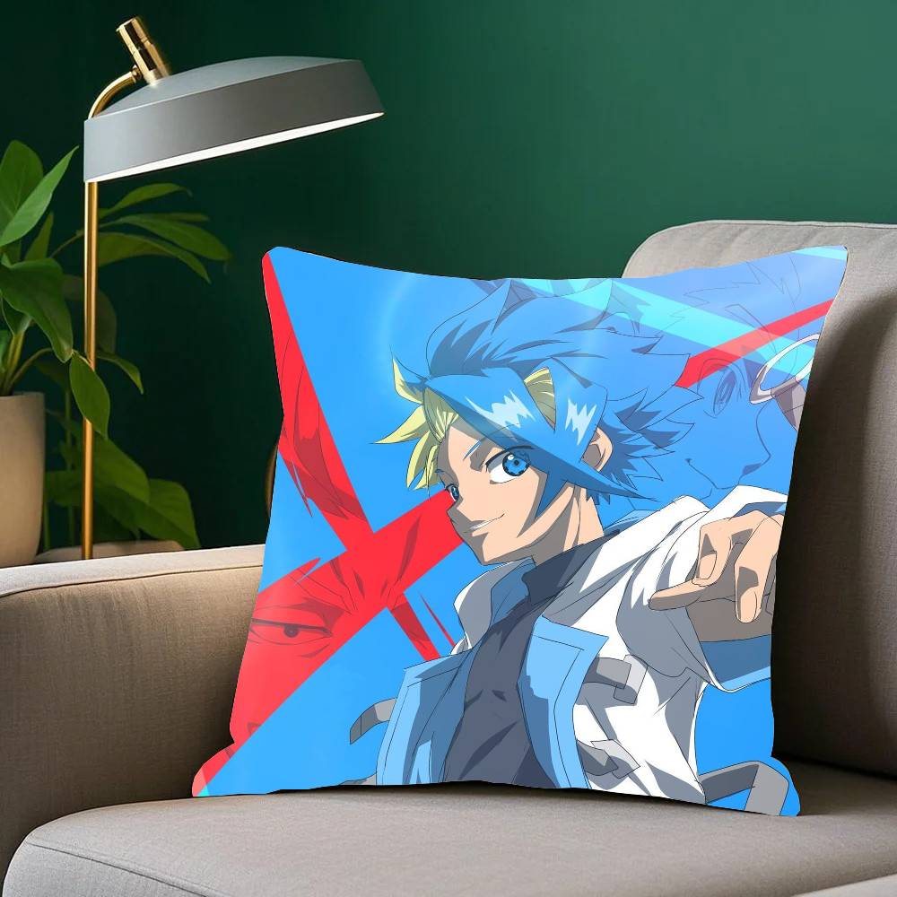 Anime B-Beyblade X Kissenbezug Heimdeko Überwurf für Sofa Bett Auto Zimmerdeko Geschenkidee