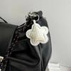 Creative Star Shaped Key Ring Soft Textured PU Leather Decoration Practical Gift Bag Charm for Friend and Family