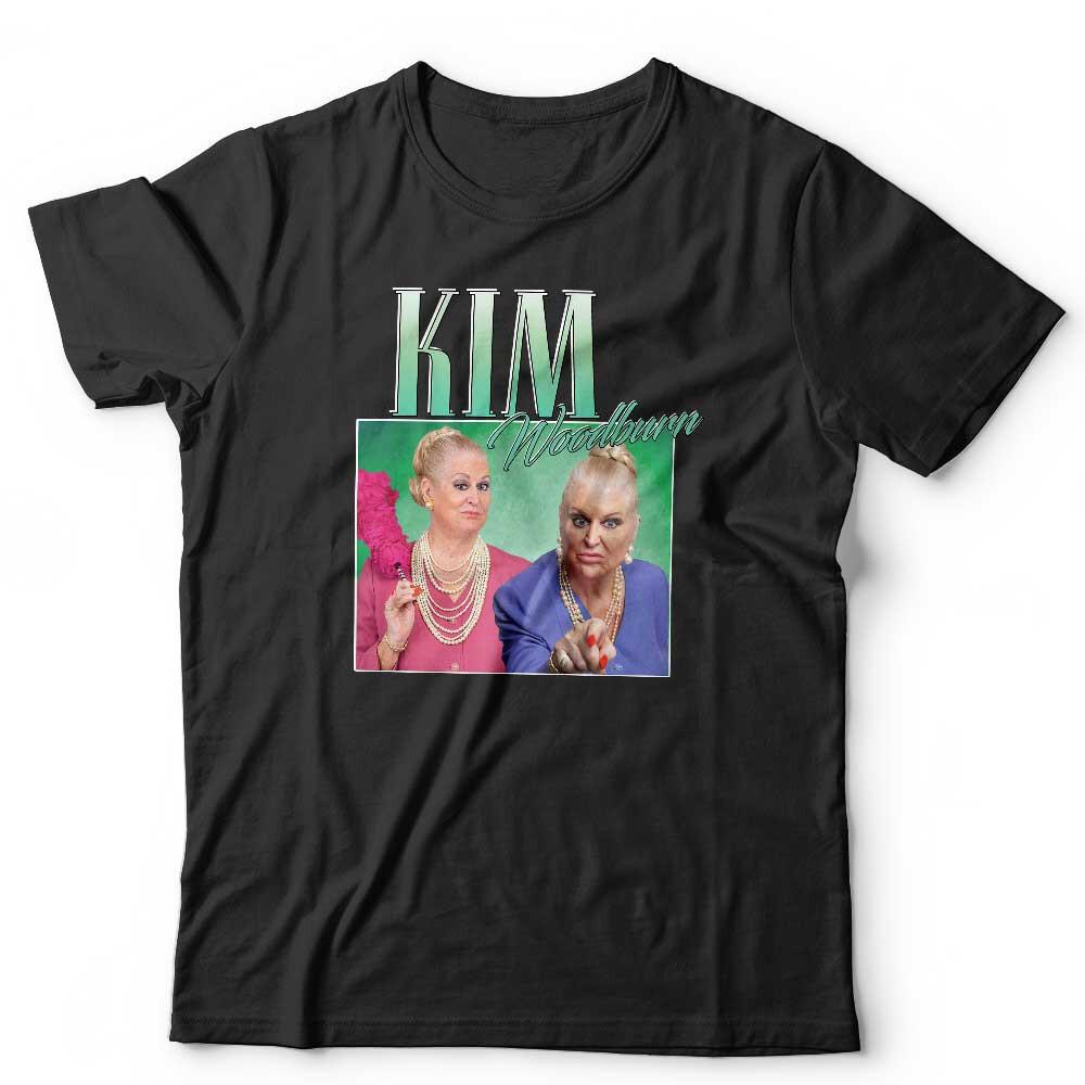 Kim Woodburn T Shirt Appreciation Unisex Homage Throwback Funny Stag Hen Do