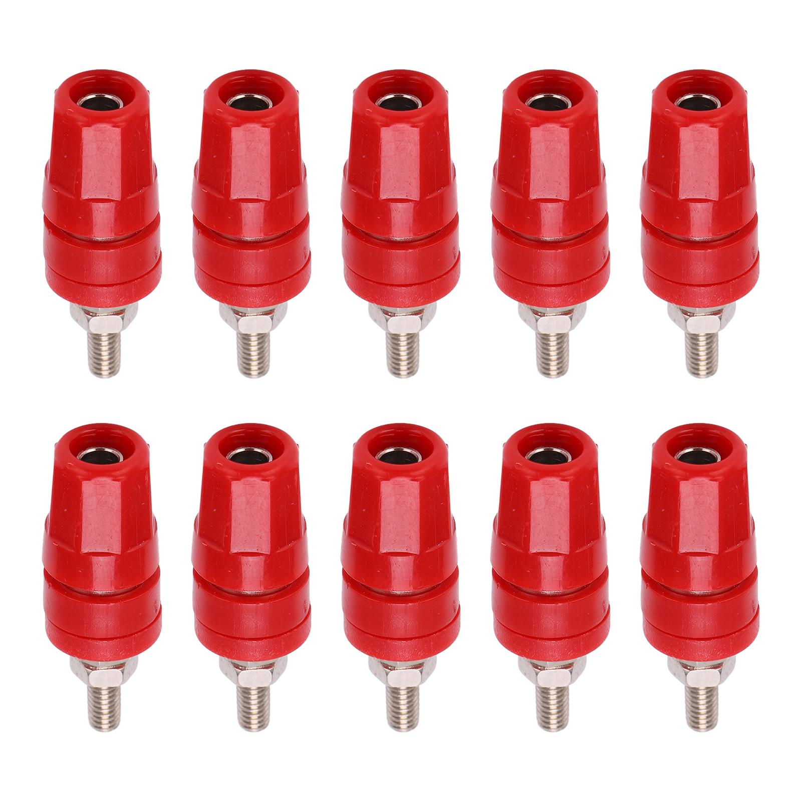 

24.320 4.0 мм клемма Binding Post 24A Banana Plugs Connector для усилителя динамика TerminalRed